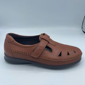 SAS tripad comfort women brown leather shoes size 8M